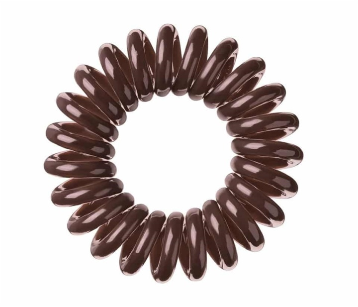 Invisibobble Hair Ring Brown 3-pack in the group BEAUTY & HEALTH / Hair & Styling / Hair accessories at TP E-commerce Nordic AB (A11068)