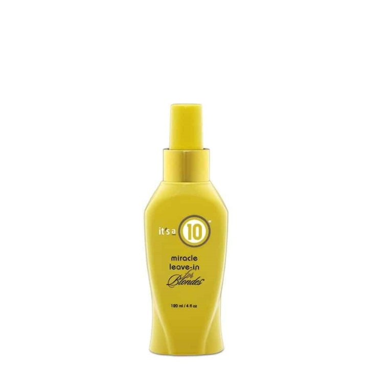 Its A 10 Miracle Leave-in For Blondes 120ml in the group BEAUTY & HEALTH / Hair & Styling / Hair care / Conditioner spray/Leave-in at TP E-commerce Nordic AB (A11078)