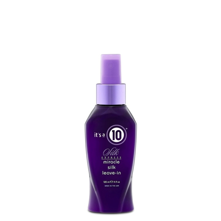 Its A 10 Silk Express Miracle Silk Leave-in 120ml in the group BEAUTY & HEALTH / Hair & Styling / Hair care / Conditioner spray/cure at TP E-commerce Nordic AB (A11081)