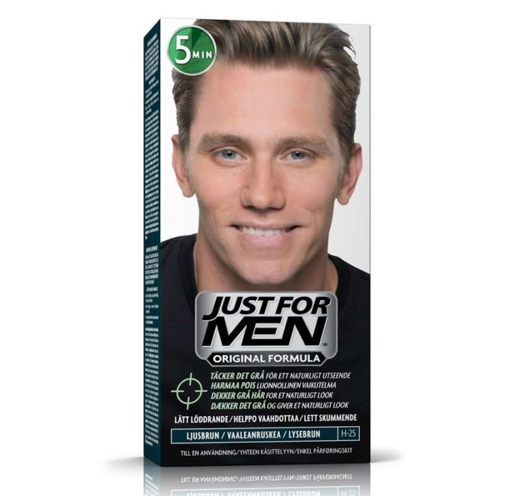 Just For Men Original Formula - Light Brown H25 in the group BEAUTY & HEALTH / Hair & Styling / Beard care / Beard Dye at TP E-commerce Nordic AB (A11119)