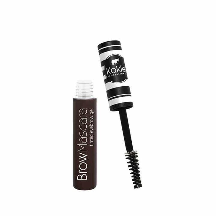 Kokie Brow Mascara Tinted Eyebrow Gel - Dark Brown in the group BEAUTY & HEALTH / Makeup / Eyes & Eyebrows / Eyebrow gel at TP E-commerce Nordic AB (A11180)