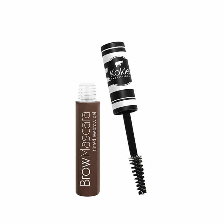 Kokie Brow Mascara Tinted Eyebrow Gel - Medium Brown in the group BEAUTY & HEALTH / Makeup / Eyes & Eyebrows / Eyebrow gel at TP E-commerce Nordic AB (A11182)