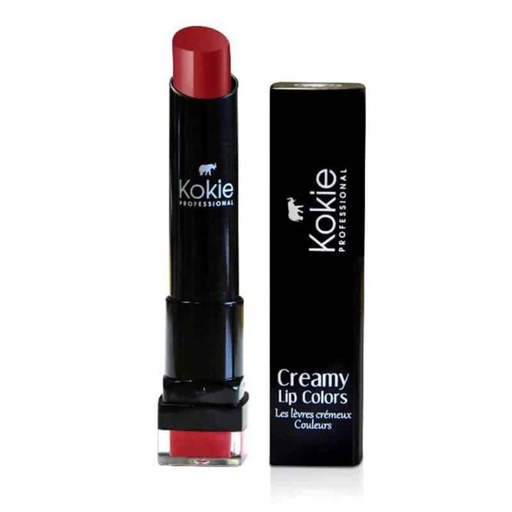 Kokie Creamy Lip Color Lipstick - Kokie Red in the group BEAUTY & HEALTH / Makeup / Lips / Lipstick at TP E-commerce Nordic AB (A11200)