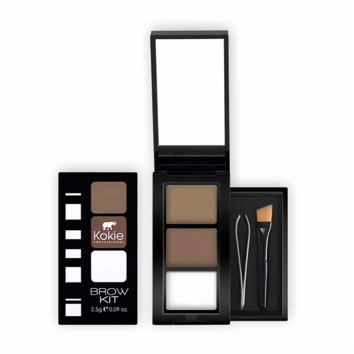 Kokie Eyebrow Kit - Blonde in the group BEAUTY & HEALTH / Makeup / Eyes & Eyebrows / Eyebrow kits at TP E-commerce Nordic AB (A11254)