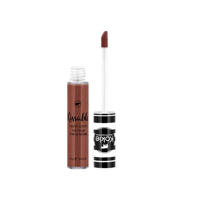 Kokie Kissable Matte Liquid Lipstick - Henna in the group BEAUTY & HEALTH / Makeup / Lips / Lipstick at TP E-commerce Nordic AB (A11292)