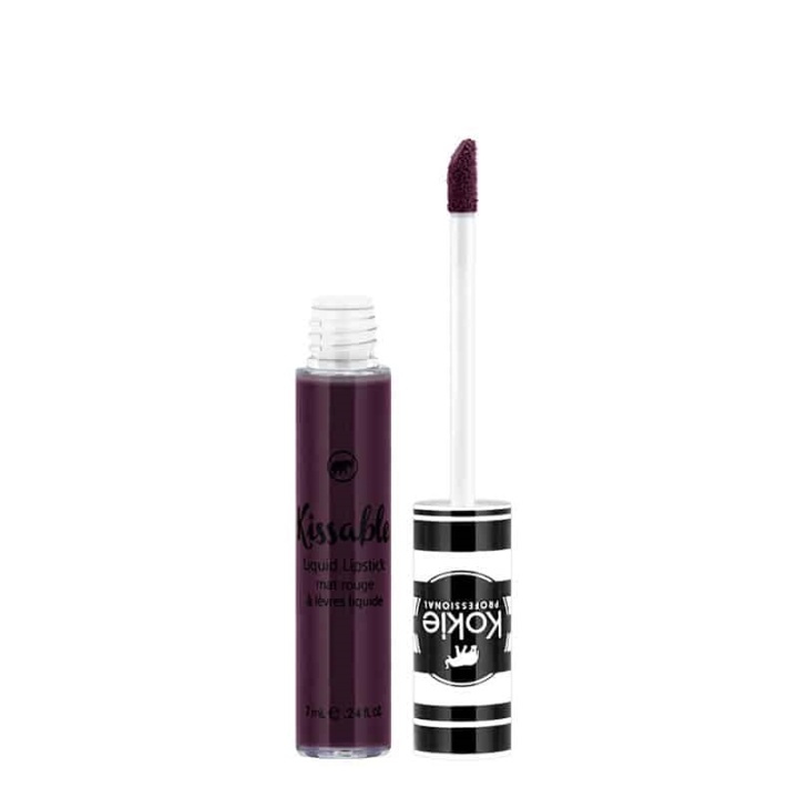 Kokie Kissable Matte Liquid Lipstick - Nightfall in the group BEAUTY & HEALTH / Makeup / Lips / Lipstick at TP E-commerce Nordic AB (A11298)