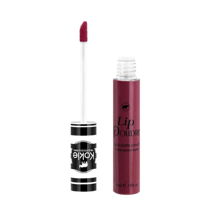 Kokie Lip Poudre Liquid Matte Powder - Claret in the group BEAUTY & HEALTH / Makeup / Lips / Lipstick at TP E-commerce Nordic AB (A11378)