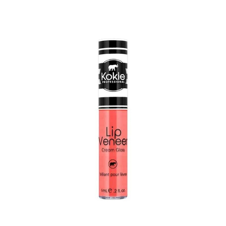 Kokie Lip Veneer Cream Lip Gloss - Just Peachy in the group BEAUTY & HEALTH / Makeup / Lips / Lipp gloss at TP E-commerce Nordic AB (A11395)