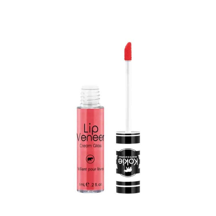 Kokie Lip Veneer Cream Lip Gloss - Tickled Pink in the group BEAUTY & HEALTH / Makeup / Lips / Lipp gloss at TP E-commerce Nordic AB (A11404)