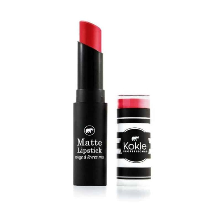 Kokie Matte Lipstick - Burn Baby Burn in the group BEAUTY & HEALTH / Makeup / Lips / Lipstick at TP E-commerce Nordic AB (A11414)