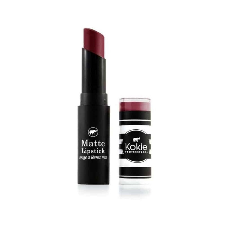 Kokie Matte Lipstick - Spiced Wine in the group BEAUTY & HEALTH / Makeup / Lips / Lipstick at TP E-commerce Nordic AB (A11435)