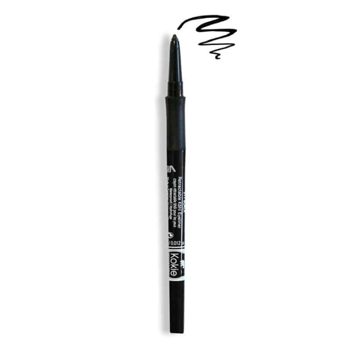 Kokie Retractable Kohl Eyeliner - Black in the group BEAUTY & HEALTH / Makeup / Eyes & Eyebrows / Eyeliner / Kajal at TP E-commerce Nordic AB (A11459)