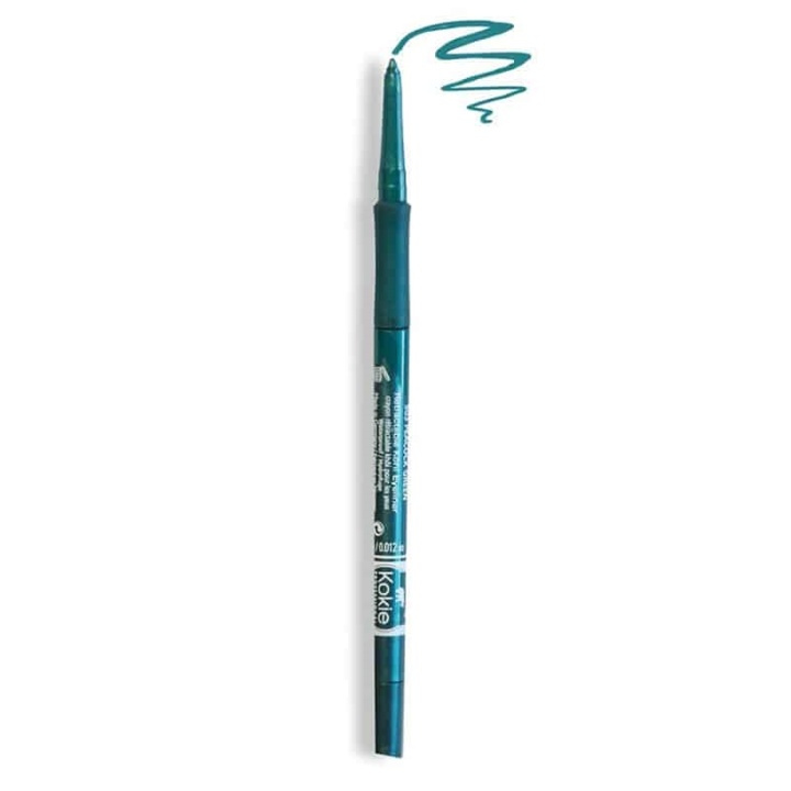 Kokie Retractable Kohl Eyeliner - Peacock Green in the group BEAUTY & HEALTH / Makeup / Eyes & Eyebrows / Eyeliner / Kajal at TP E-commerce Nordic AB (A11465)