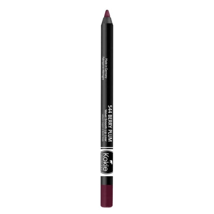 Kokie Velvet Smooth Lip Liner - Berry Plum in the group BEAUTY & HEALTH / Makeup / Lips / Lip liner at TP E-commerce Nordic AB (A11561)