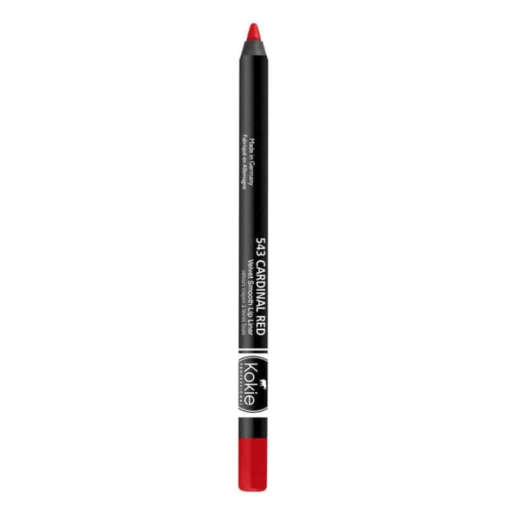 Kokie Velvet Smooth Lip Liner - Cardinal Red in the group BEAUTY & HEALTH / Makeup / Lips / Lip liner at TP E-commerce Nordic AB (A11562)