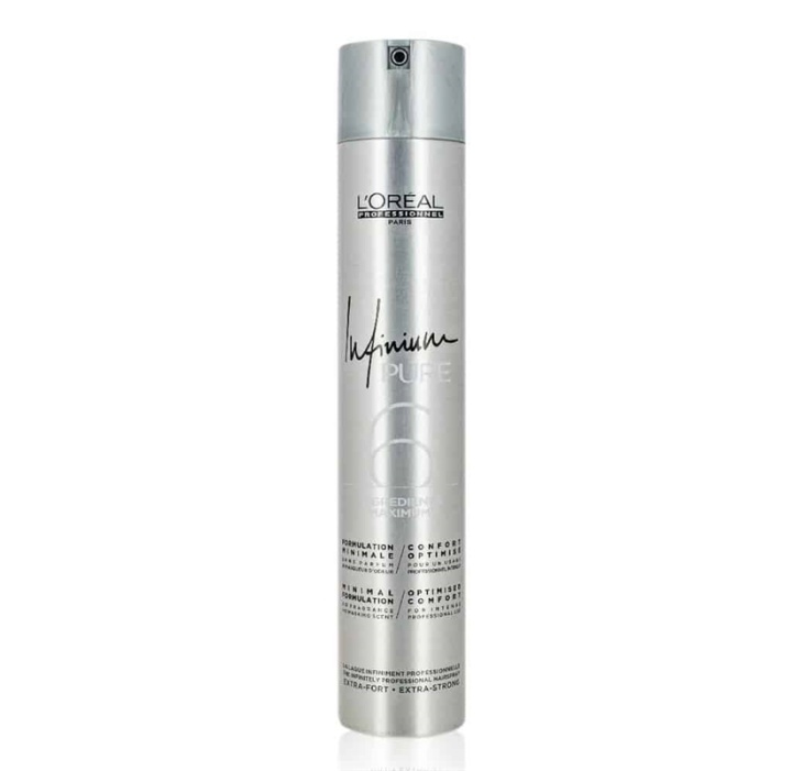 LOreal Infinium Pure Extra Strong Hairspray 500ml in the group BEAUTY & HEALTH / Hair & Styling / Hair styling / Hair spray at TP E-commerce Nordic AB (A11653)