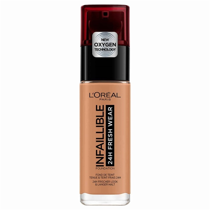 LOreal Paris Infallible 24H Fresh Wear 320 Toffee 30ml in the group BEAUTY & HEALTH / Makeup / Facial makeup / Foundation at TP E-commerce Nordic AB (A11668)