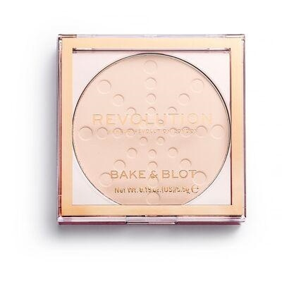 Makeup Revolution Bake & Blot Powder - Lace in the group BEAUTY & HEALTH / Makeup / Facial makeup / Powders at TP E-commerce Nordic AB (A11737)