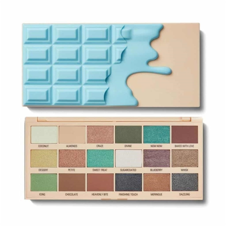 Makeup Revolution Chocolate Palette - Macaroons in the group BEAUTY & HEALTH / Makeup / Eyes & Eyebrows / Eye shadows at TP E-commerce Nordic AB (A11761)