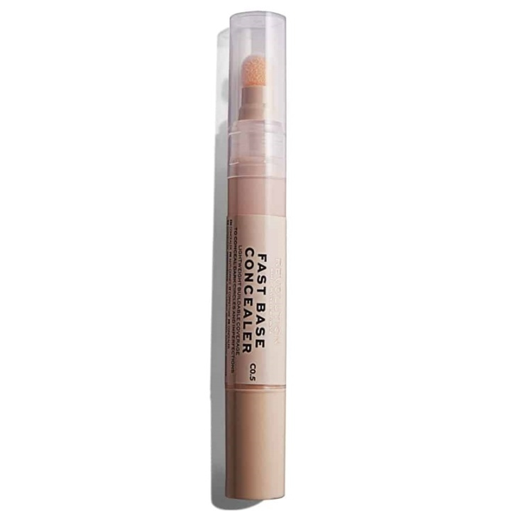 Makeup Revolution Fast Base Concealer C0.5 in the group BEAUTY & HEALTH / Makeup / Facial makeup / Concealer at TP E-commerce Nordic AB (A11821)