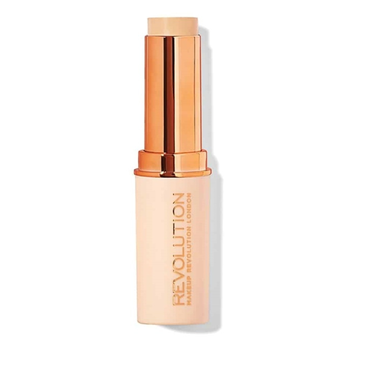 Makeup Revolution Fast Base Stick Foundation F2 in the group BEAUTY & HEALTH / Makeup / Facial makeup / Foundation at TP E-commerce Nordic AB (A11832)