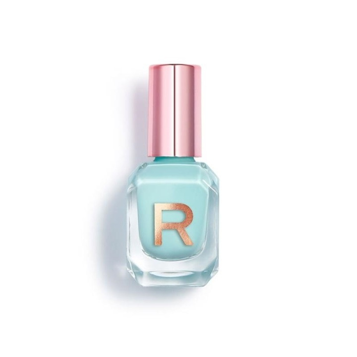 Makeup Revolution High Gloss Nail Polish 10ml - Aqua in the group BEAUTY & HEALTH / Manicure / Pedicure / Nail polish at TP E-commerce Nordic AB (A11871)