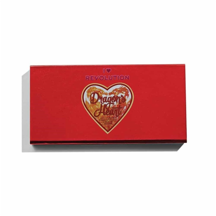 Makeup Revolution I Heart Revolution Dragons Heart Palette in the group BEAUTY & HEALTH / Makeup / Eyes & Eyebrows / Eye shadows at TP E-commerce Nordic AB (A11919)