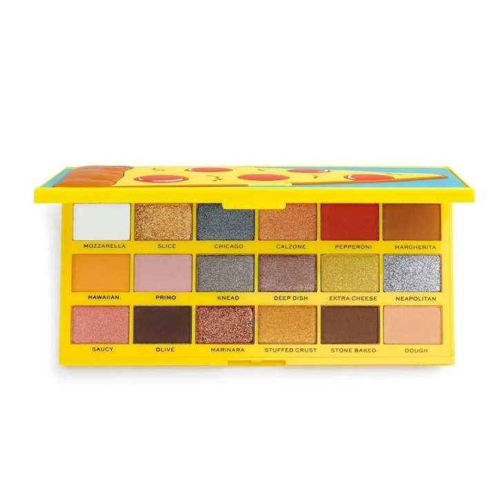 Makeup Revolution I Heart Revolution Palette - Tasty Pizza in the group BEAUTY & HEALTH / Makeup / Eyes & Eyebrows / Eye shadows at TP E-commerce Nordic AB (A11945)