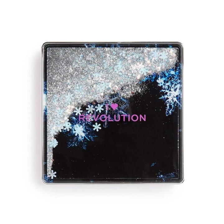Makeup Revolution I Heart Revolution Snow Globe - Snowflake in the group BEAUTY & HEALTH / Makeup / Eyes & Eyebrows / Eye shadows at TP E-commerce Nordic AB (A11951)
