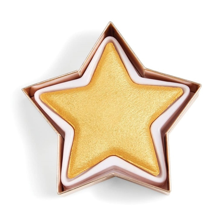 Makeup Revolution I Heart Revolution Star of the Show Highlighter Gold Star in the group BEAUTY & HEALTH / Makeup / Facial makeup / Contour/Highlight at TP E-commerce Nordic AB (A11952)