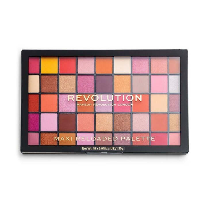 Makeup Revolution Maxi Reloaded Eyeshadow Palette - Big Big Love in the group BEAUTY & HEALTH / Makeup / Eyes & Eyebrows / Eye shadows at TP E-commerce Nordic AB (A11971)