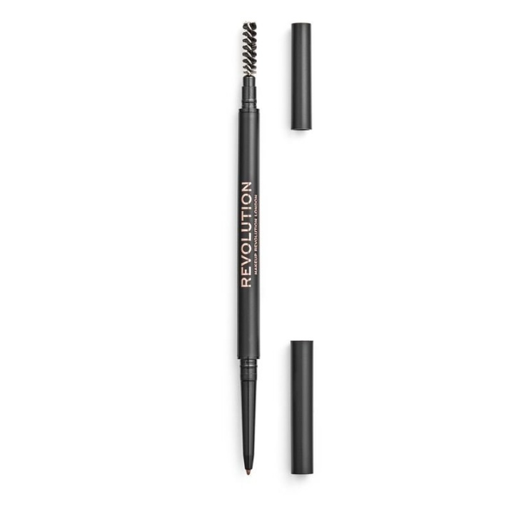 Makeup Revolution Precise Brow Pencil - Light Brown in the group BEAUTY & HEALTH / Makeup / Eyes & Eyebrows / Brow pencils at TP E-commerce Nordic AB (A11989)