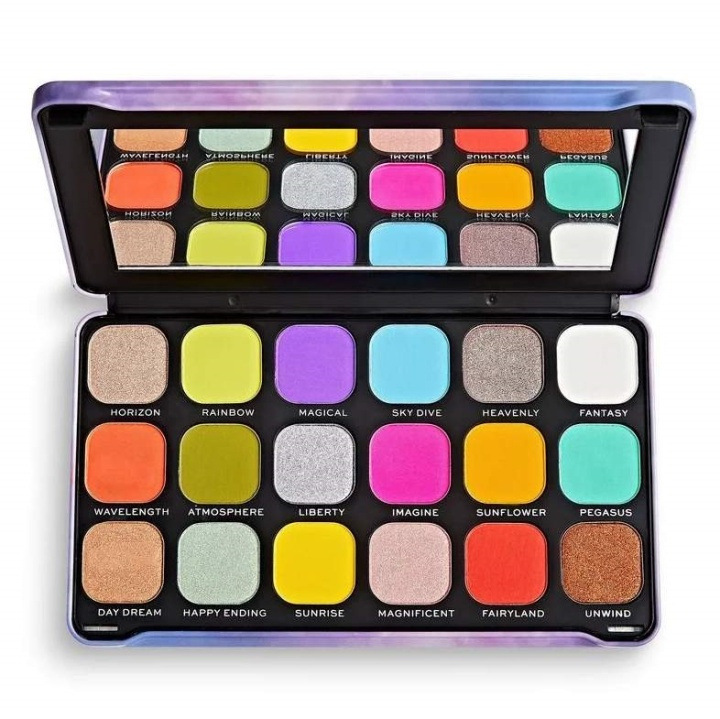 Makeup Revolution Rainbow Shadow Palette in the group BEAUTY & HEALTH / Makeup / Eyes & Eyebrows / Eye shadows at TP E-commerce Nordic AB (A11993)