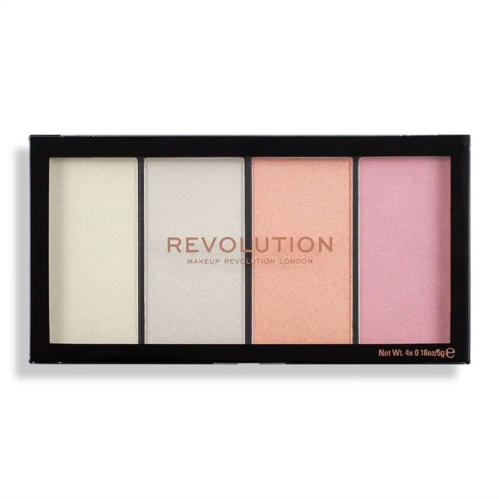 Makeup Revolution Re-Loaded Lustre Lights Cool in the group BEAUTY & HEALTH / Makeup / Facial makeup / Contour/Highlight at TP E-commerce Nordic AB (A11994)