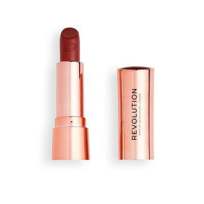 Makeup Revolution Satin Kiss Lipstick - Rose in the group BEAUTY & HEALTH / Makeup / Lips / Lipstick at TP E-commerce Nordic AB (A12019)