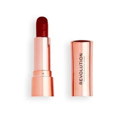 Makeup Revolution Satin Kiss Lipstick - Ruby in the group BEAUTY & HEALTH / Makeup / Lips / Lipstick at TP E-commerce Nordic AB (A12020)