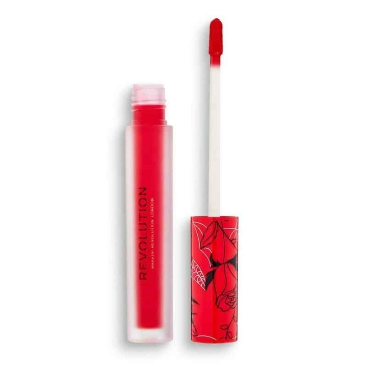 Makeup Revolution Vinyl Liquid Lipstick - Haunted in the group BEAUTY & HEALTH / Makeup / Lips / Lipstick at TP E-commerce Nordic AB (A12040)