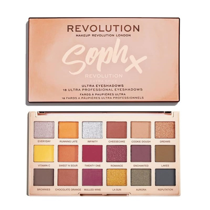 Makeup Revolution X Soph - Extra Spice in the group BEAUTY & HEALTH / Makeup / Eyes & Eyebrows / Eye shadows at TP E-commerce Nordic AB (A12048)
