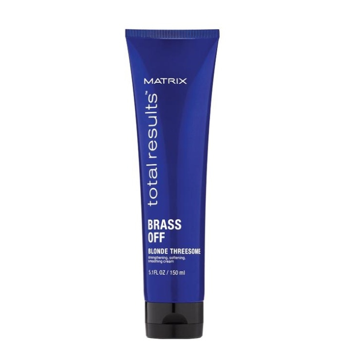 Matrix Total Results Brass Off Blonde Threesome Cream 150ml in the group BEAUTY & HEALTH / Hair & Styling / Hair care / Conditioner at TP E-commerce Nordic AB (A12058)