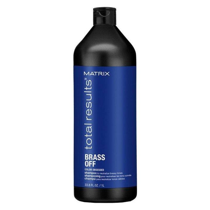 Matrix Total Results Brass Off Shampoo 1000ml in the group BEAUTY & HEALTH / Hair & Styling / Hair care / Schampoo at TP E-commerce Nordic AB (A12062)
