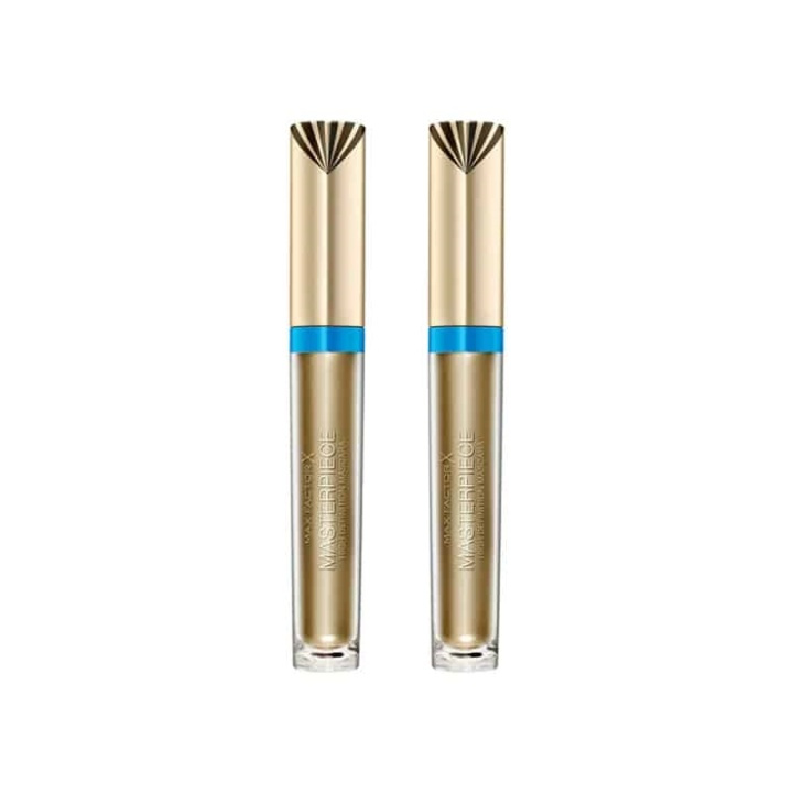 2-pack Max Factor Masterpiece Mascara Waterproof Black 4,5ml in the group BEAUTY & HEALTH / Makeup / Eyes & Eyebrows / Mascara at TP E-commerce Nordic AB (A12076)