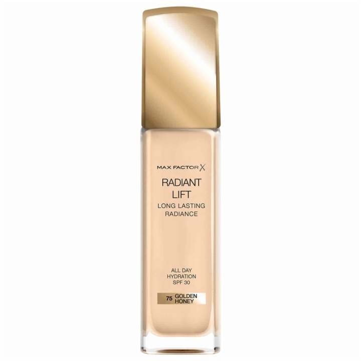 Max Factor Radiant Lift Foundation 30ml - 75 Golden Honey in the group BEAUTY & HEALTH / Makeup / Facial makeup / Foundation at TP E-commerce Nordic AB (A12112)