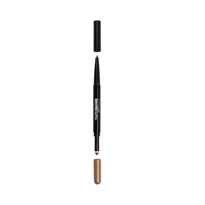 Maybelline Brow Satin Duo Pencil Dark Blond in the group BEAUTY & HEALTH / Makeup / Eyes & Eyebrows / Brow pencils at TP E-commerce Nordic AB (A12121)
