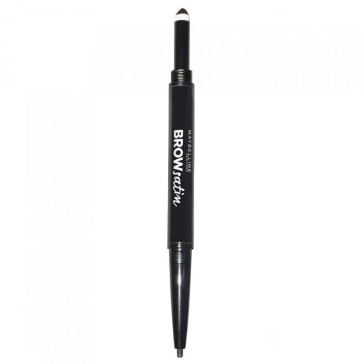 Maybelline Brow Satin Duo Pencil Dark Brown in the group BEAUTY & HEALTH / Makeup / Eyes & Eyebrows / Brow pencils at TP E-commerce Nordic AB (A12122)