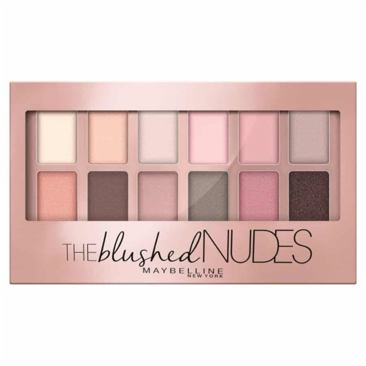 Maybelline The Blushed Nudes Eyeshadow Palette 9.6g in the group BEAUTY & HEALTH / Makeup / Eyes & Eyebrows / Eye shadows at TP E-commerce Nordic AB (A12152)