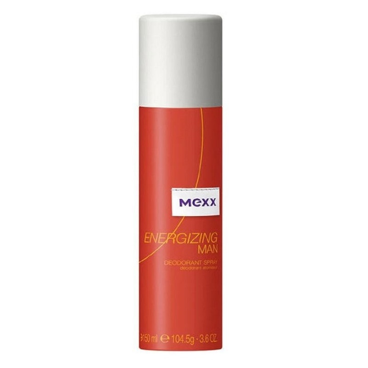 Mexx Energizing Man Deo Spray 150ml in the group BEAUTY & HEALTH / Fragrance & Perfume / Deodorants / Deodorant for women at TP E-commerce Nordic AB (A12158)