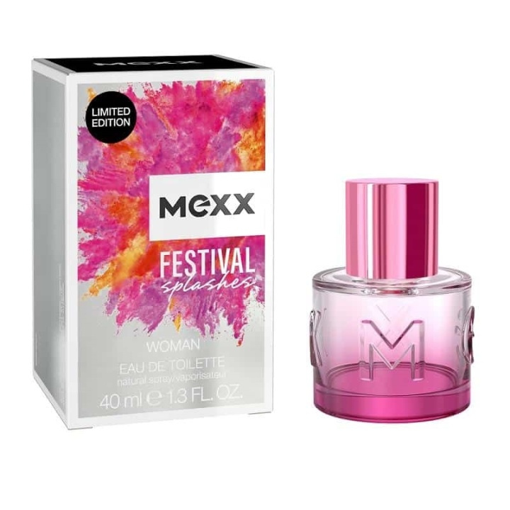 Mexx Festival Splashes Woman Edt 40ml in the group BEAUTY & HEALTH / Fragrance & Perfume / Perfumes / Perfume for her at TP E-commerce Nordic AB (A12160)