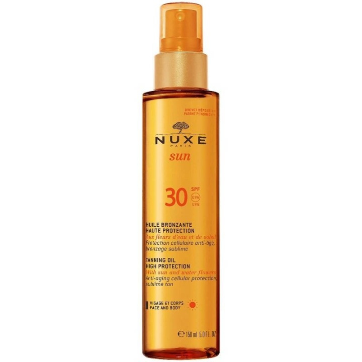 Nuxe Sun Tanning Oil High Protection SPF30 150ml in the group BEAUTY & HEALTH / Skin care / Tanning / Sunscreen at TP E-commerce Nordic AB (A12343)