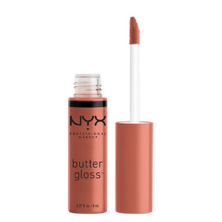 NYX PROF. MAKEUP Butter Lip Gloss - Bit of Honey in the group BEAUTY & HEALTH / Makeup / Lips / Lipp gloss at TP E-commerce Nordic AB (A12390)