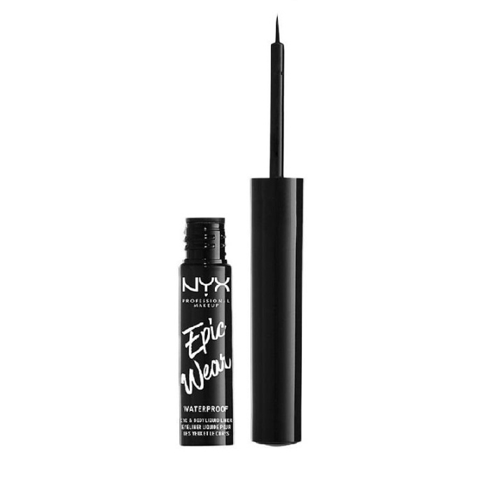 NYX PROF. MAKEUP Epic Wear Liquid Liner - Black in the group BEAUTY & HEALTH / Makeup / Eyes & Eyebrows / Eyeliner / Kajal at TP E-commerce Nordic AB (A12445)